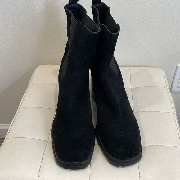 NINE WEST TALL ankle bootie size 10.5 - Picture 2 of 5